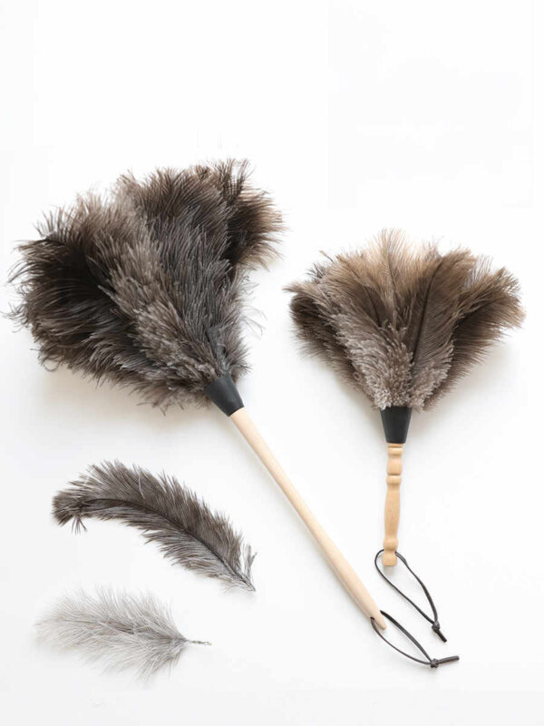 Feather Household Duster Dust Brush White Decoration - Image 2