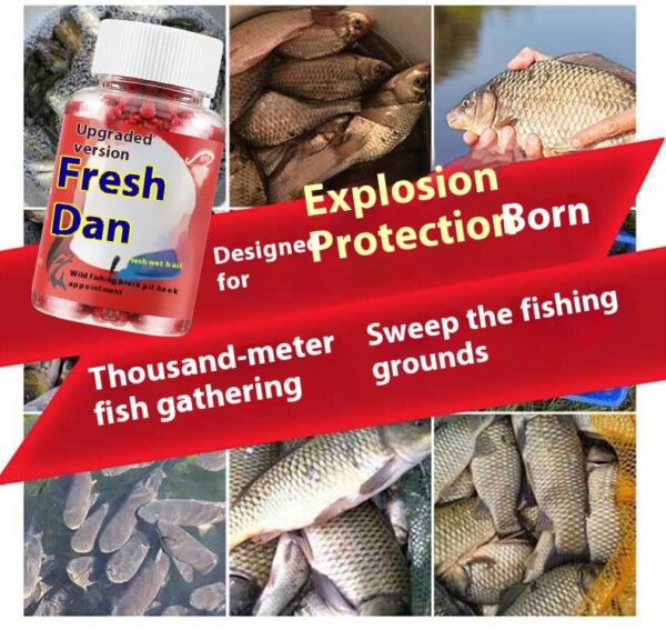 Lazy Particle Crucian Carp Grass Green Freshwater Fish Wild Fishing Bait - Image 4