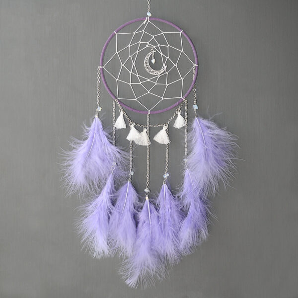 Handmade Dream Catcher Wind Chimes Pendant - Image 5