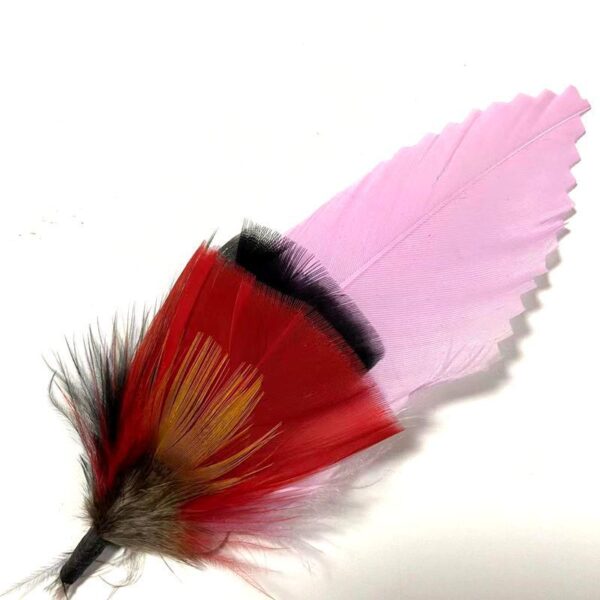 Small Feather Corsage Hat Flower Accessories - Image 5