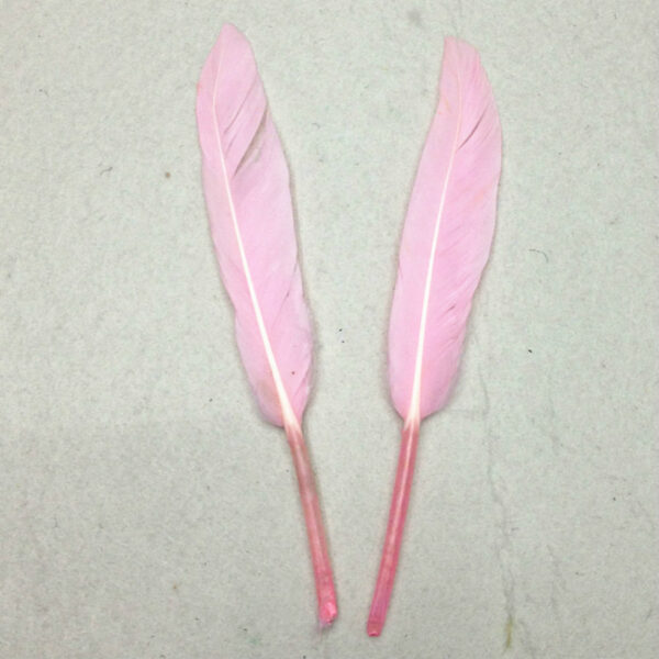 Colorful Goose Feather Straight Knife Hair Diy Accessories - Image 5