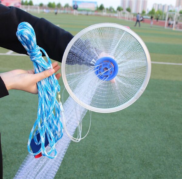 Cast Netease Cast Net Aluminum Ring Fishing Hand - Image 7