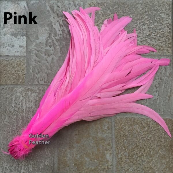 30-35cm Rooster Tail Hair Handmade DIY Ornament Accessories - Image 4