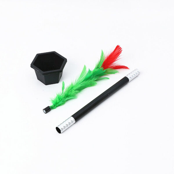 Magic Stick Change Flower Props Chicken Feather - Image 9