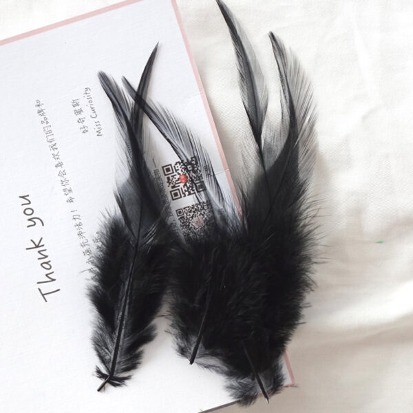 Feather Pointed Hair Diy Dreamcatcher Handmade Crafts Earrings Clothing Accessories - Image 3
