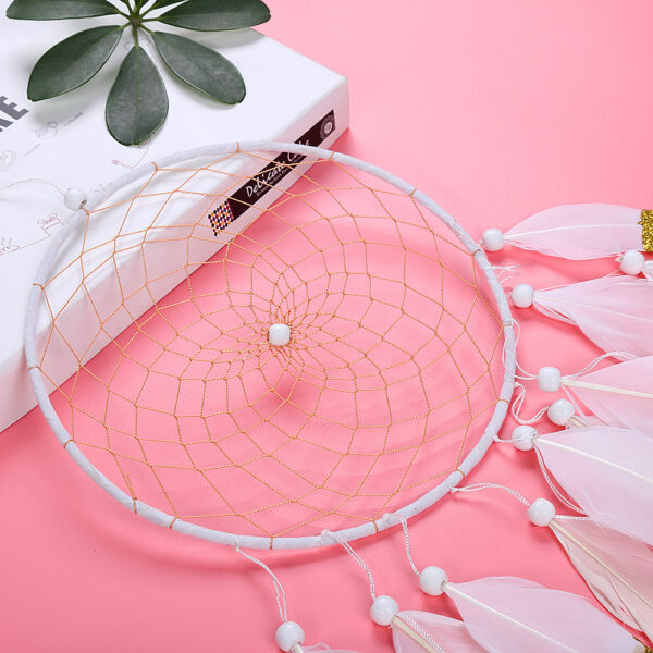 Indian Style Large Floating Feather Dreamcatcher Ornaments - Image 3
