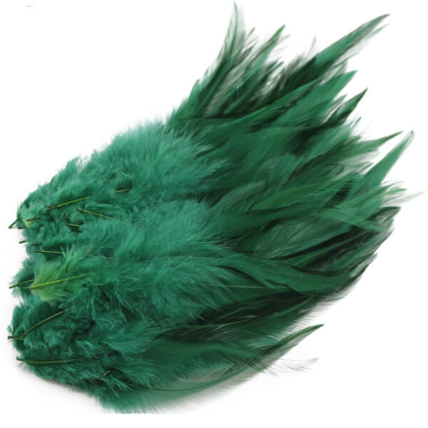 A Set Of 50 Colorful Pointed Hairs With White Tip Dyeing Jewelry Dream Catcher Accessories - Image 2