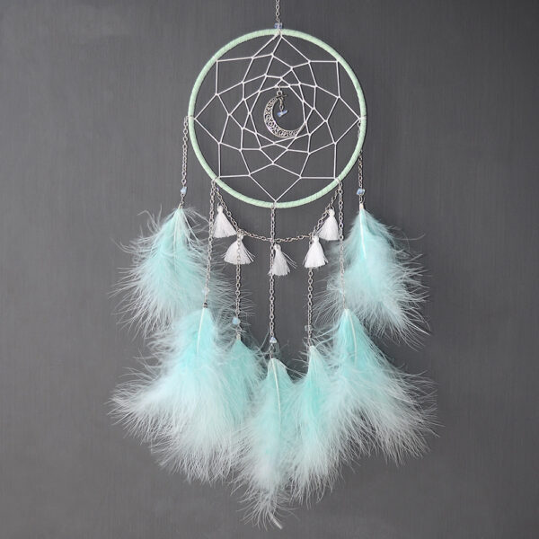 Handmade Dream Catcher Wind Chimes Pendant - Image 4