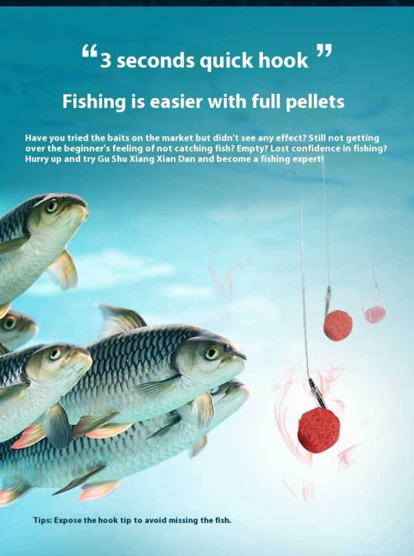Lazy Particle Crucian Carp Grass Green Freshwater Fish Wild Fishing Bait - Image 6