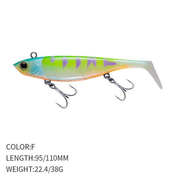 Tail Soft Bait Sea Fishing Lure Fish Type Jig Hook Tossing Fake Fish Weever Topmouth Culter - Image 10