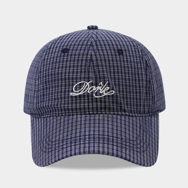 Korean Style Fashion All-match Plaid Peaked Cap Couple Sun Hat - Image 6