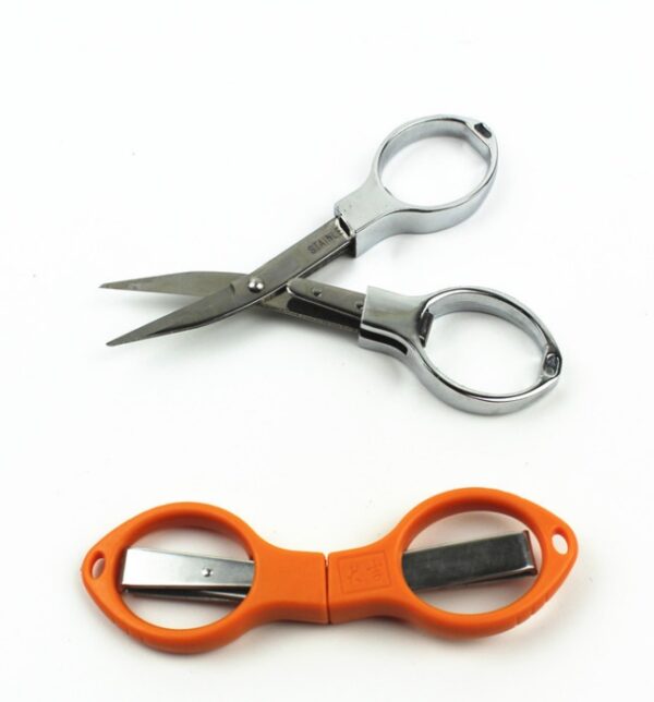 Stainless Steel Telescopic Scissors Household Folding Scissors - Image 2