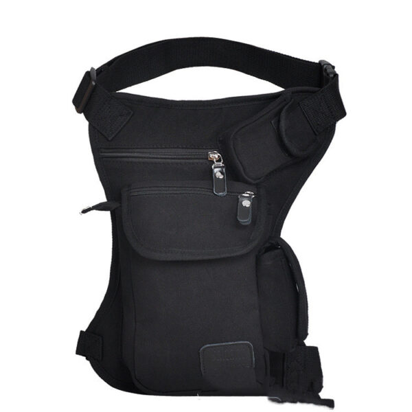 Canvas Leg Bag Casual Korean Fashion Outdoor Travel Bag Fishing Tackle Bag - Image 2
