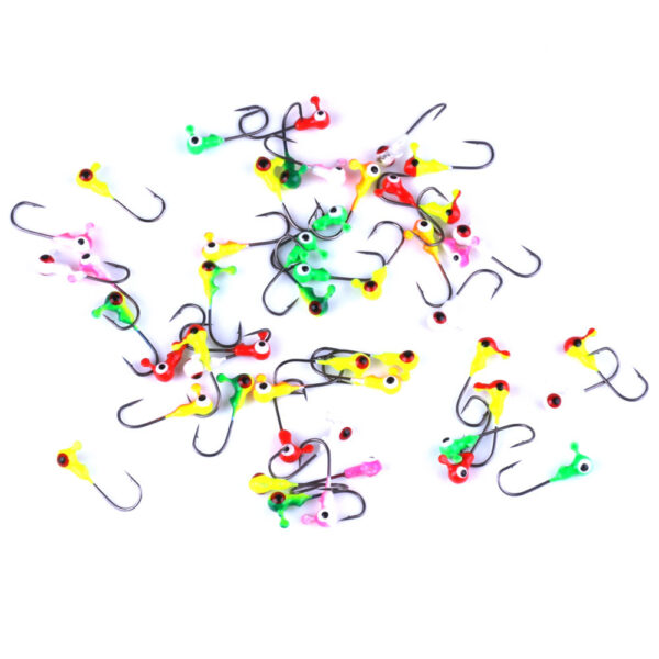 1g Lead Hook Bait 50 Hooks Bag Outdoor Fishing Gear Supplies - Image 2