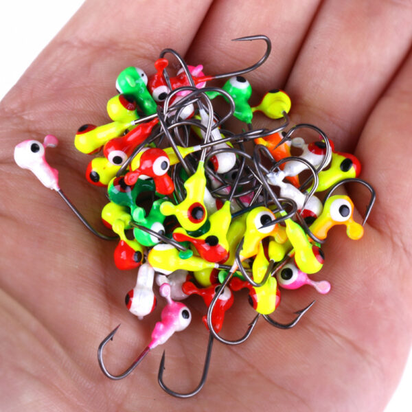 1g Lead Hook Bait 50 Hooks Bag Outdoor Fishing Gear Supplies - Image 5