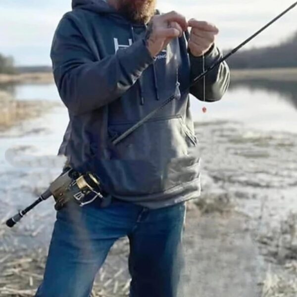 Slide-on Fishing Rod Waist Bag