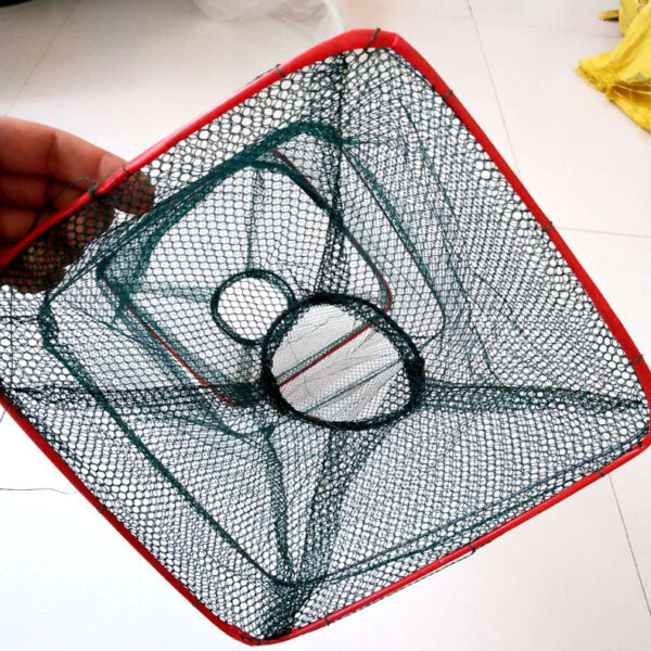 Two-hole Lobster Basket Folding Fishing Cage - Image 6