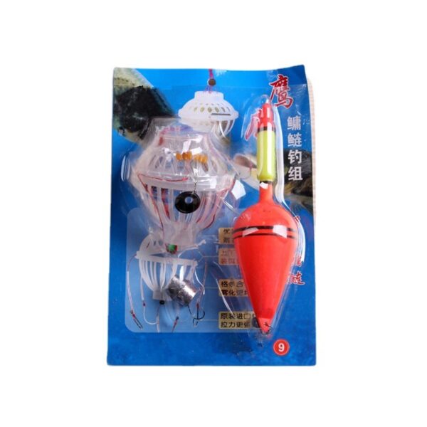 Silver Carp Bighead Fishing Set Fishhook Monster Double Buckle Exlosive Hook Accessories Fishing Float Combination Suit - Image 5