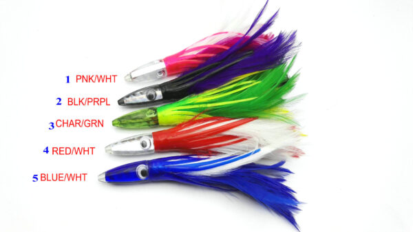 Acrylic Sea Fishing Octopus Headband Feathered Dress Lure - Image 5
