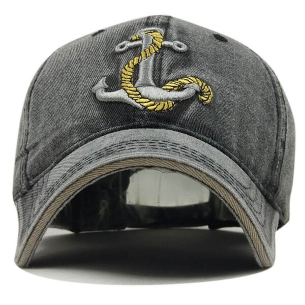 Anchor Embroidered Baseball - Image 4