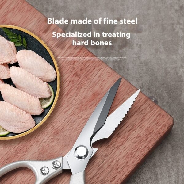 Chicken Bone Scissors Multifunctional Stainless Steel Home Scissors - Image 2
