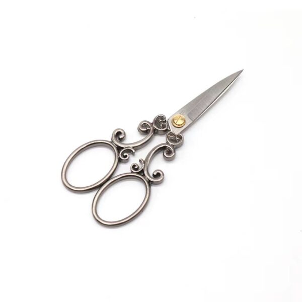 Classical Cross Embroidery Antique Scissors European Scissors - Image 7