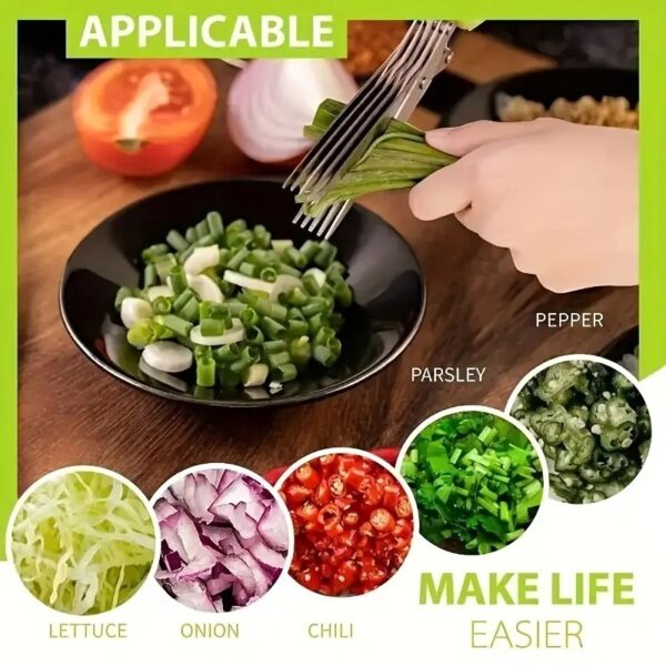 5-layer Vegetable Scissors - Image 3