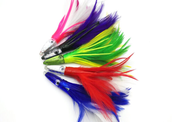 Acrylic Sea Fishing Octopus Headband Feathered Dress Lure - Image 8