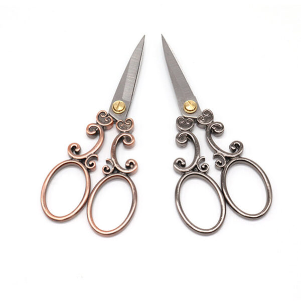 Classical Cross Embroidery Antique Scissors European Scissors