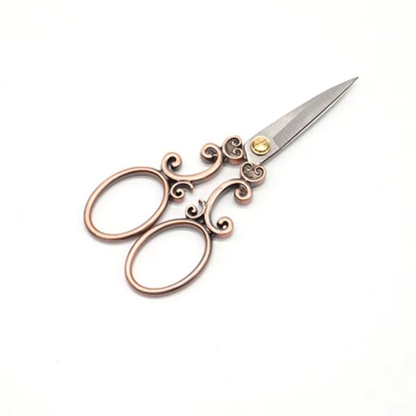 Classical Cross Embroidery Antique Scissors European Scissors - Image 8