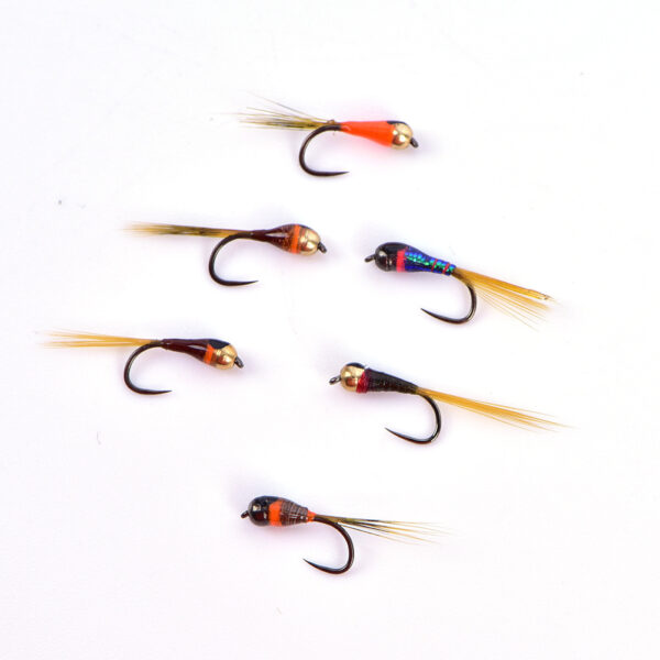 Glued Copper Headed Nymph Hook Flying Fishing - Image 5