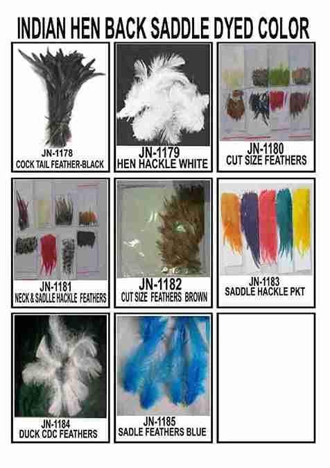 Domestic Feathers - JN Fishing Product best fly tackle shop