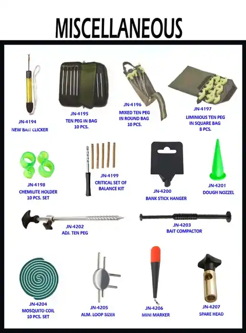 Carp Accessories - JN Fishing Product online shop near me