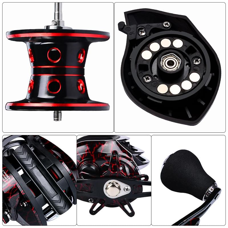 Metal wire cup fishing reel - Image 2